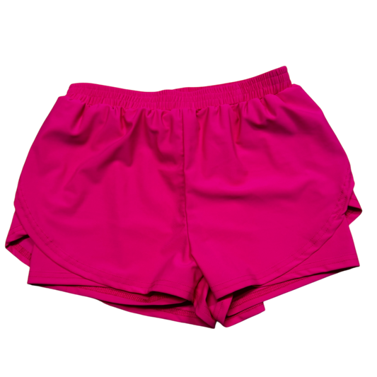 Neon Pink Infinity Shorts