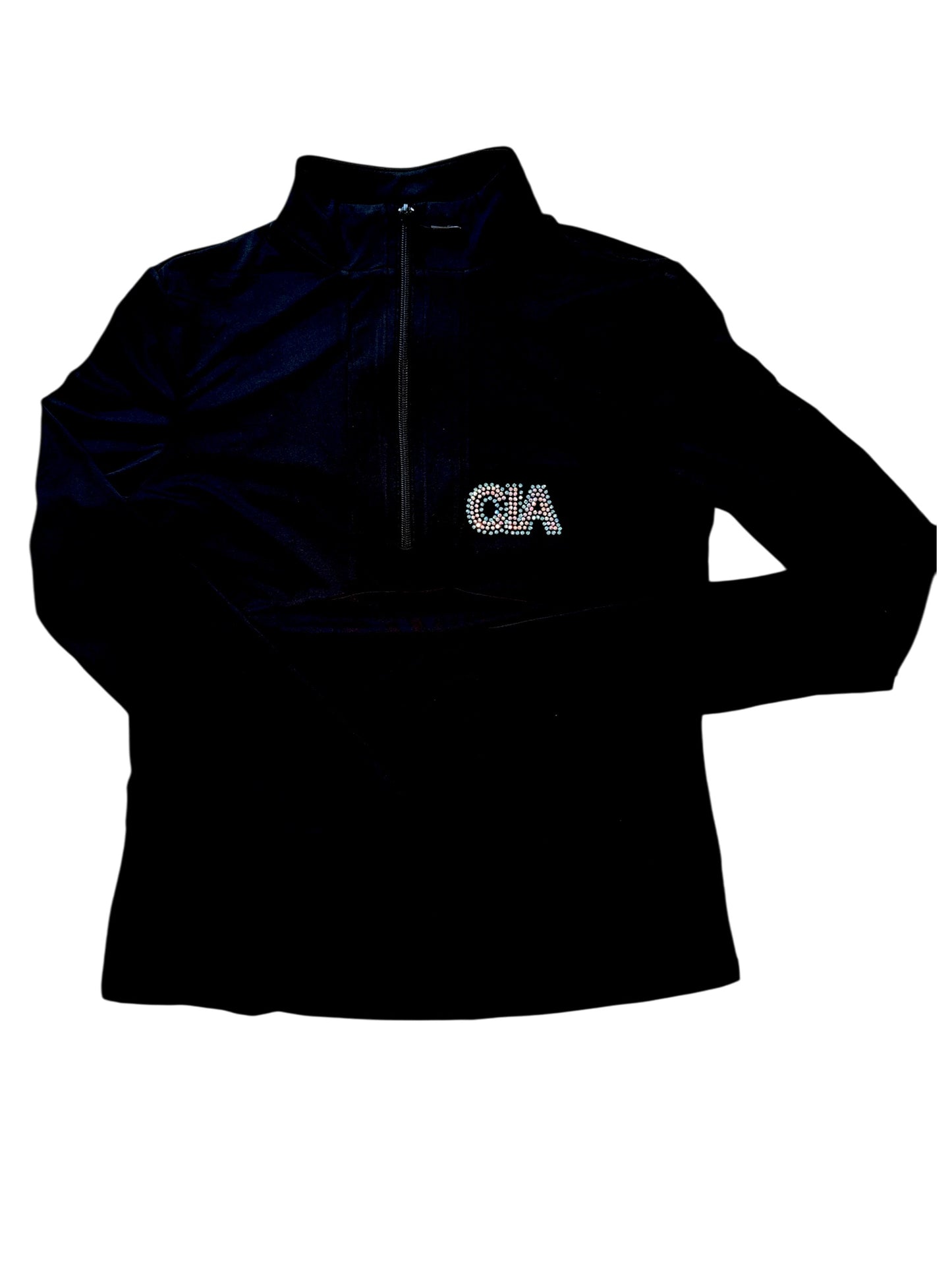 3/4 Zip Up CIA Mega Rhinestones