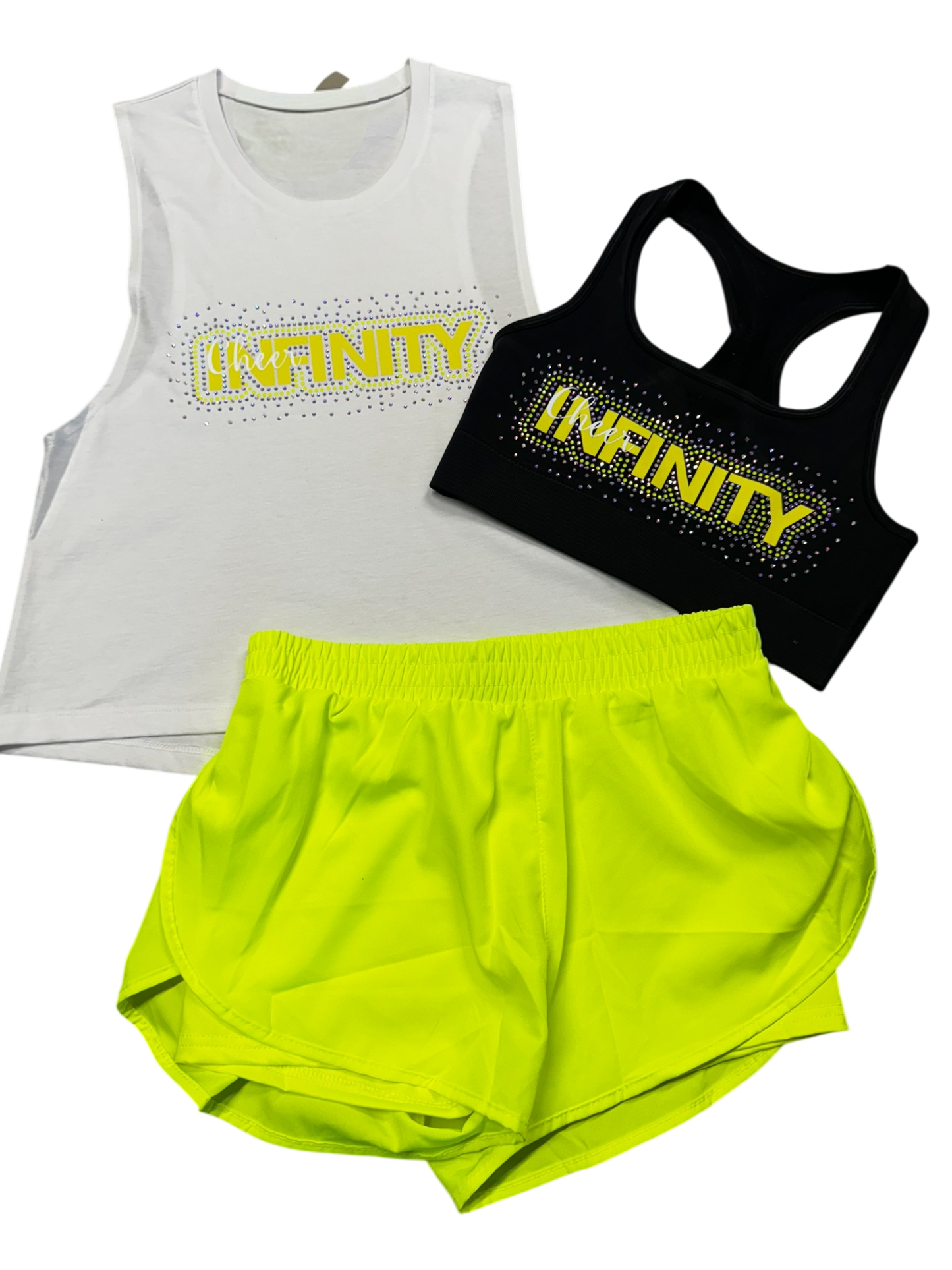 Neon Yellow Infinity Set