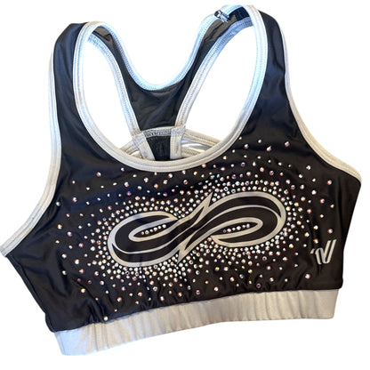 CIA Rhinestone Varsity Sportsbra