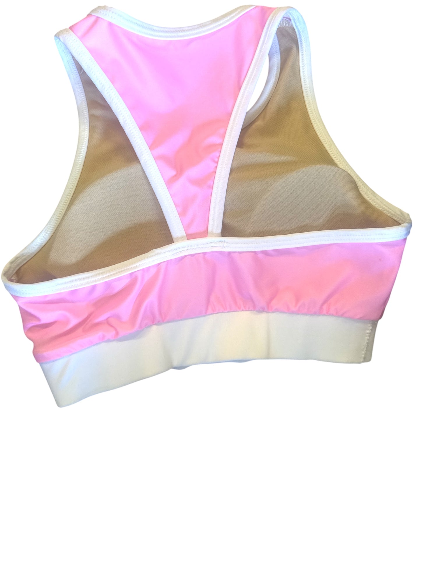 Pretty In Pink CIA Spangles Sumblimation Sportsbra
